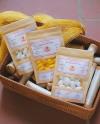 Set chăm sóc da gồm khăn mặt tơ tằm, khăn tắm, kén tẩy trang và túi tẩy trang